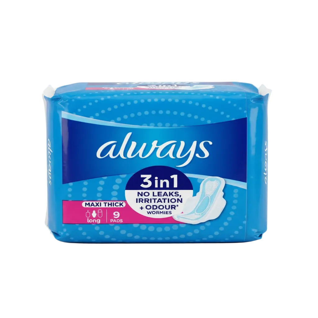 ALWAYS MAXI THICK LONG 9 PADS