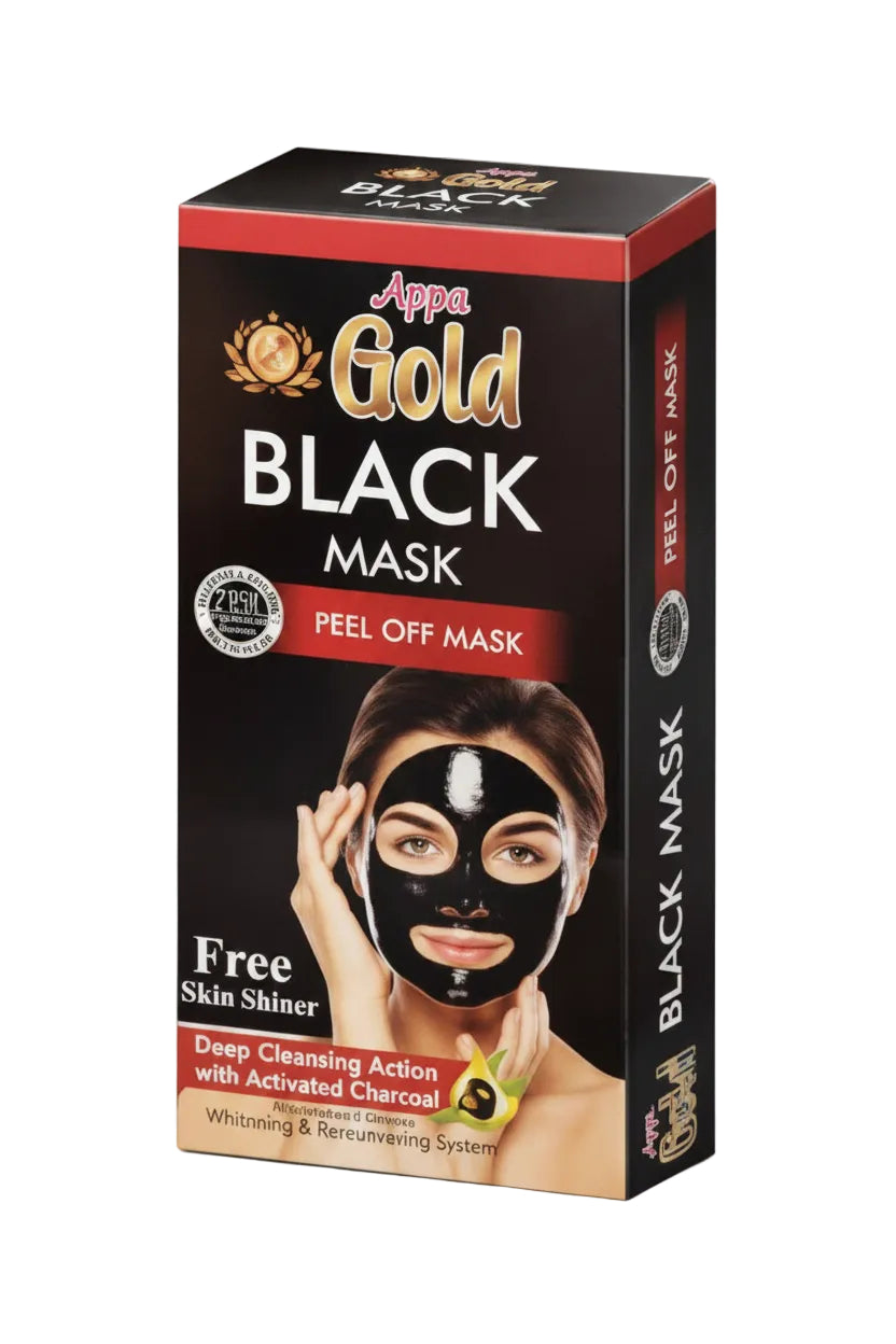 APPA GOLD BLACK MASK