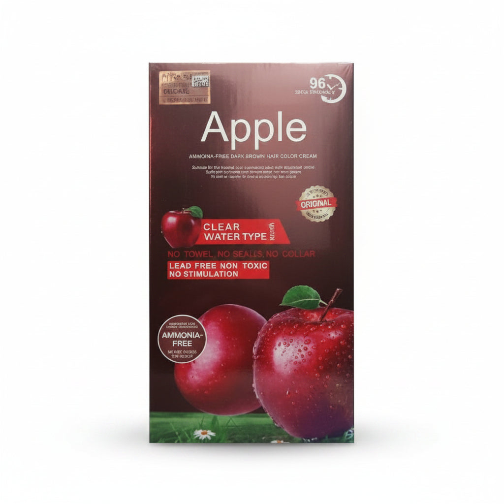 APPLE HAIR COLOR DARK BROWN 500ML