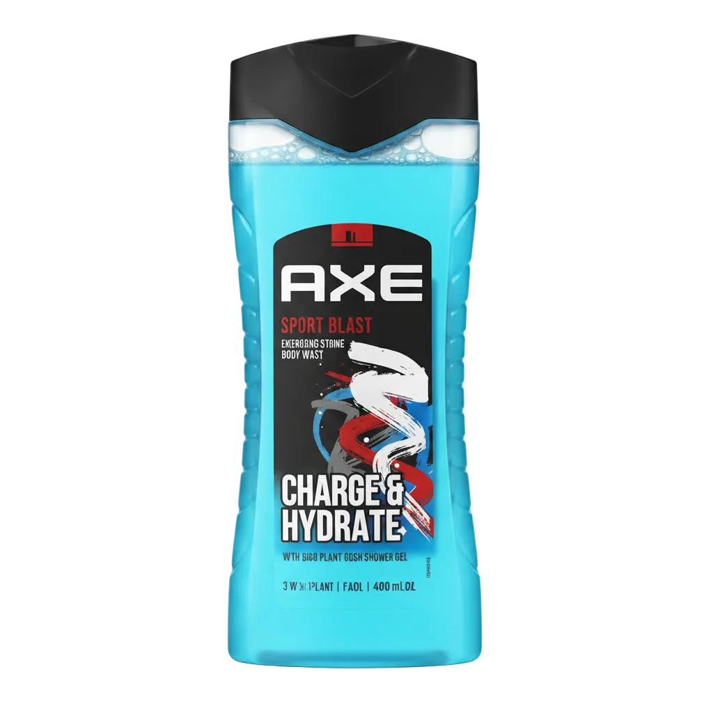 AXE SPORTS BLAST BODY WASH & SHOWER GEL 400ML