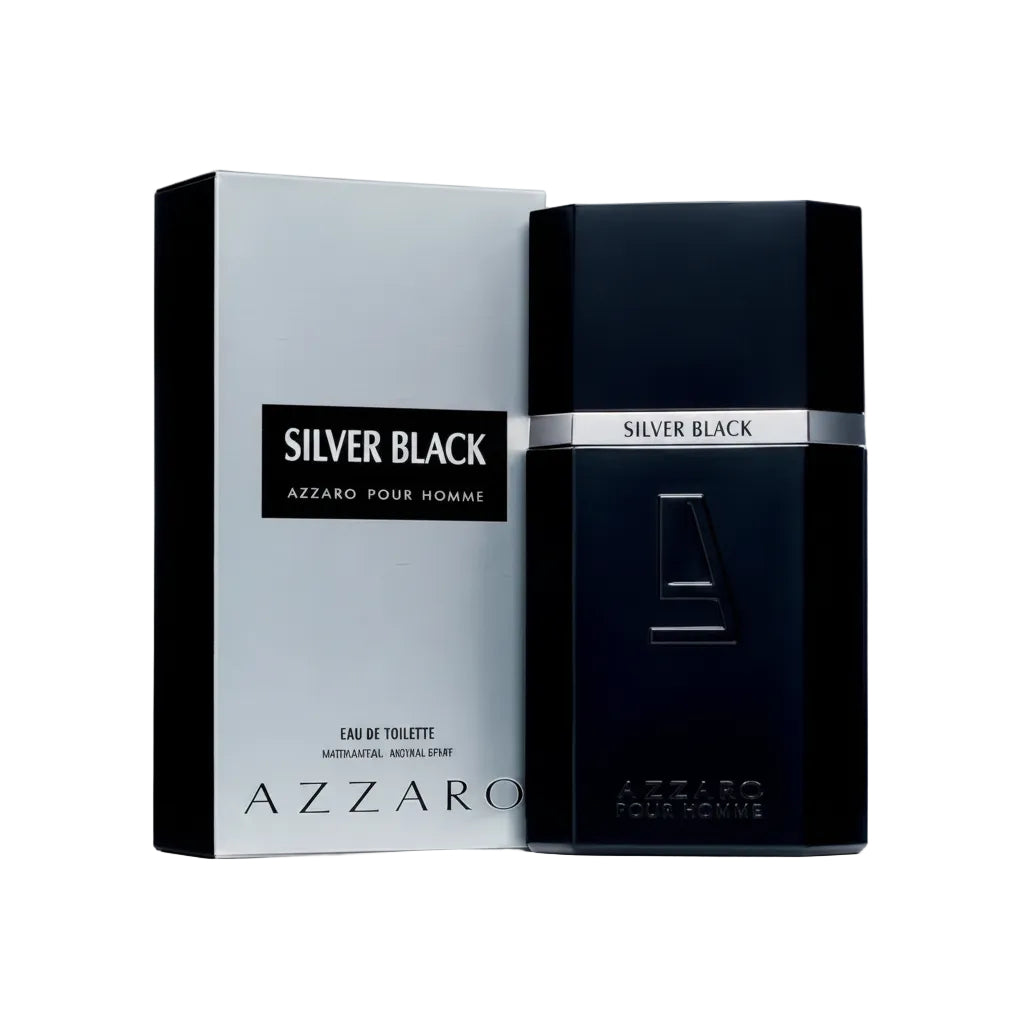 AZZARO SILVER BLACK MEN PERFUME100ML