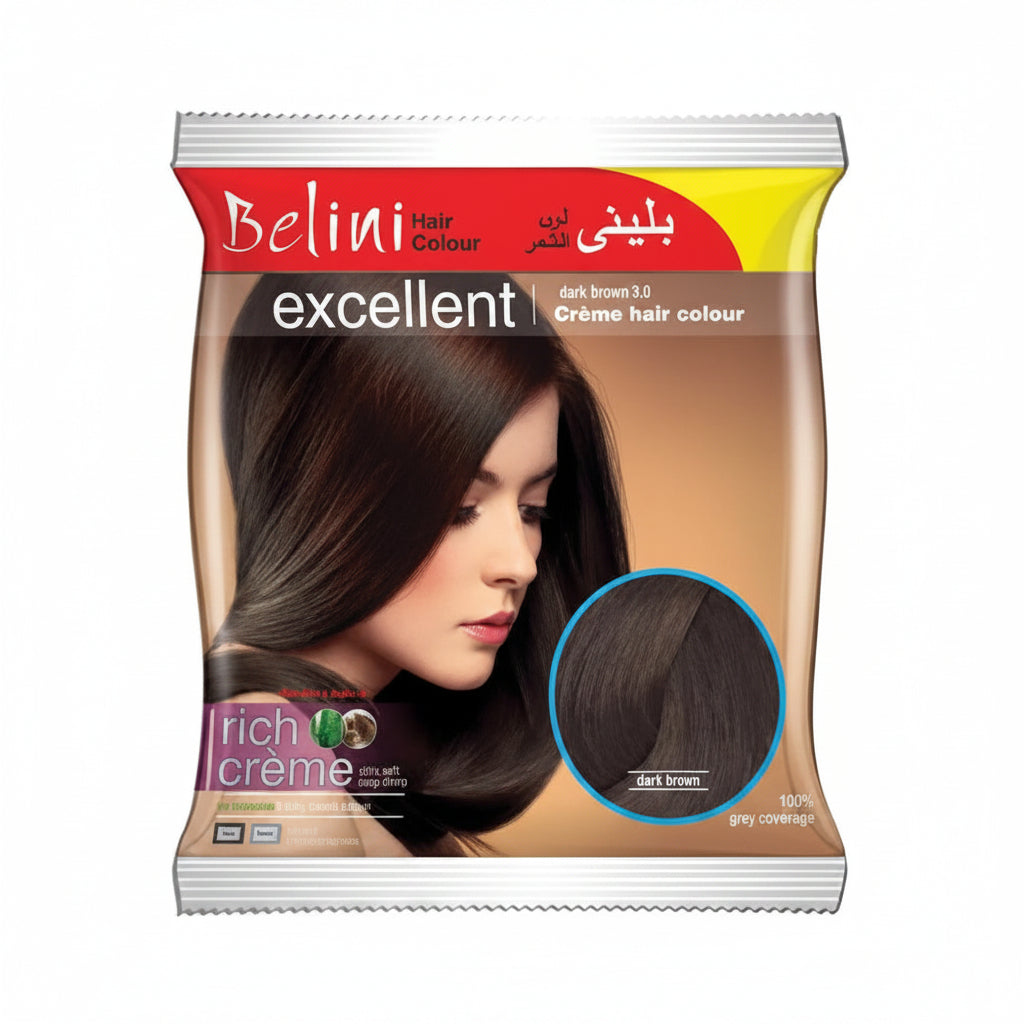 BELINI HAIR COLOR DARK BROWN