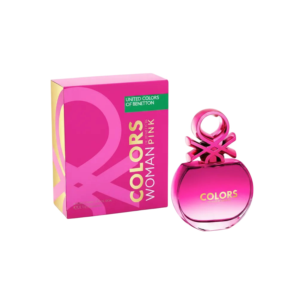 BENETTON COLORS PINK  LADIES PERFUME 80ML