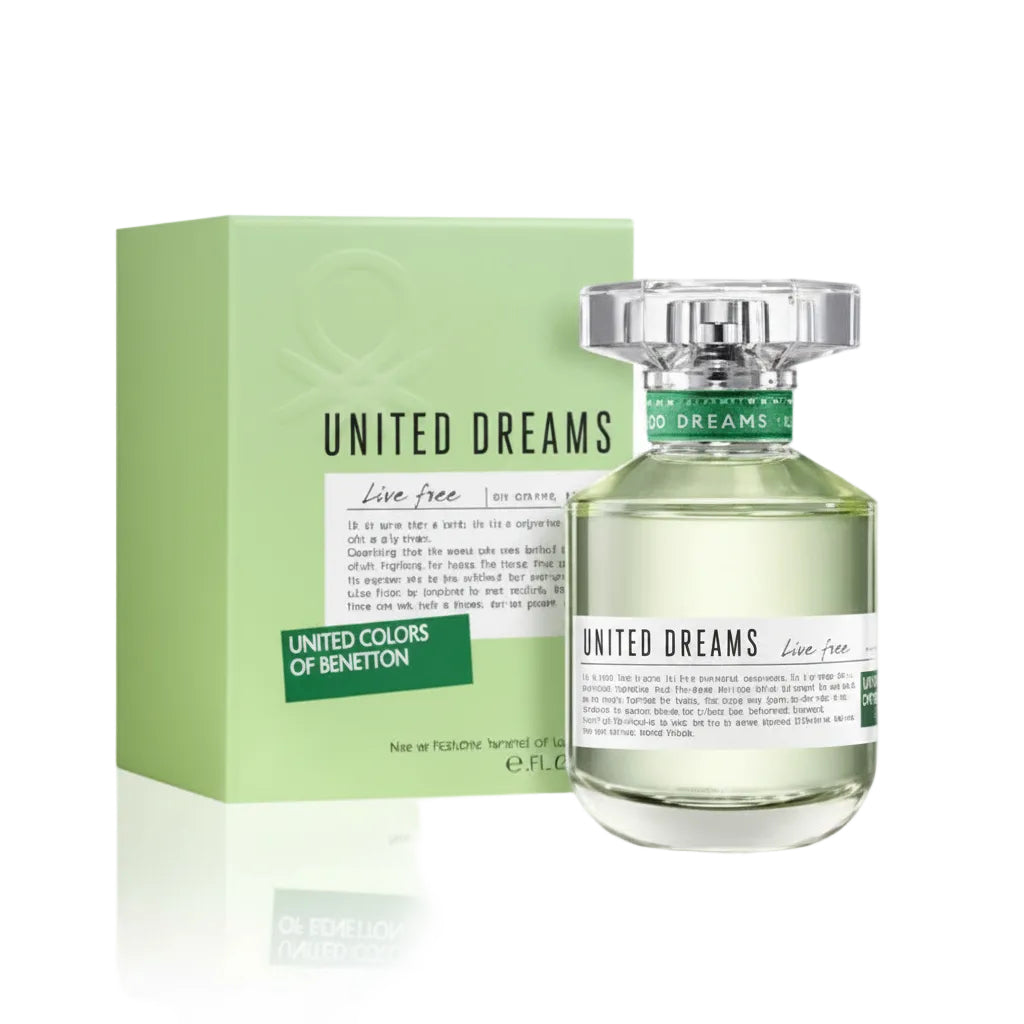 BENETTON LIVE FREE MEN PERFUME 80ML