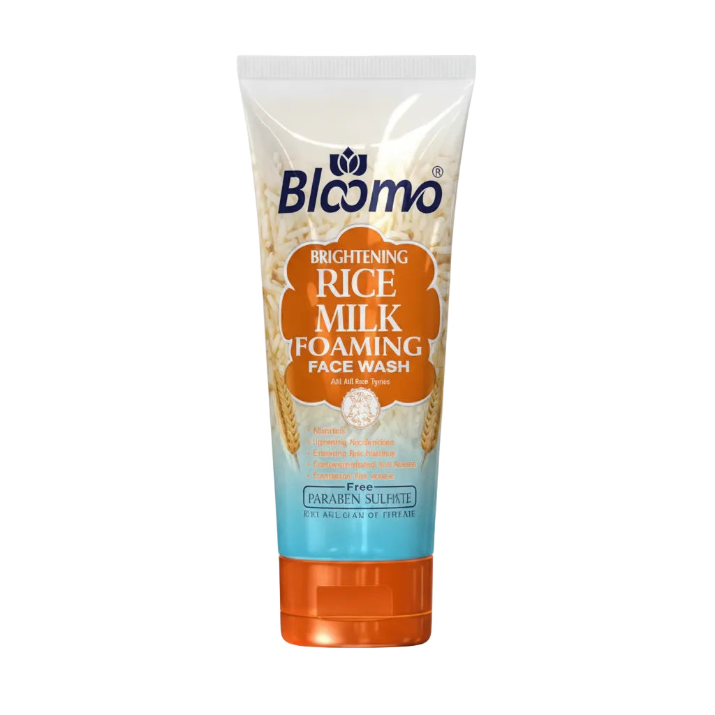 BLOOMO RICE MILKY FACE WASH 90ML