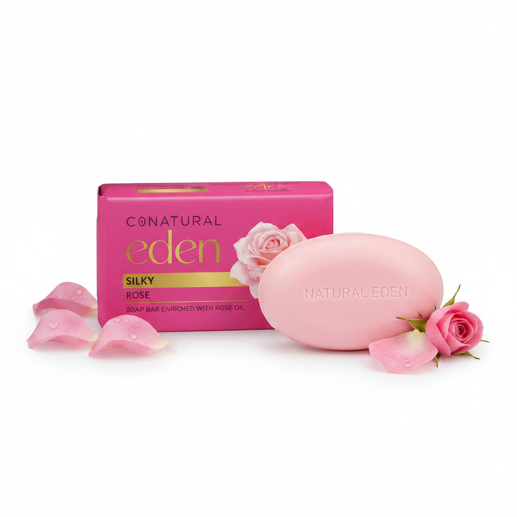 BQEEN PINK ROSES SOAP 150G