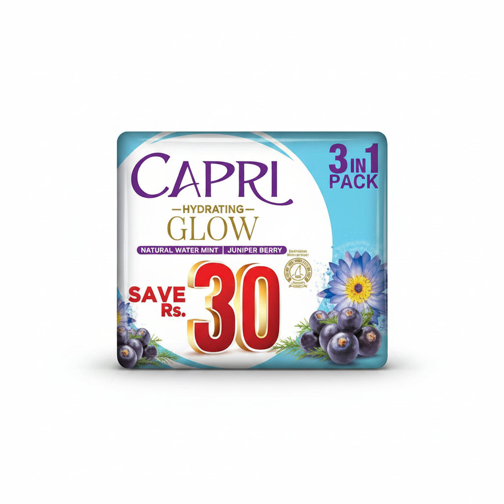 CAPRI HYDRATING GLOW SOAP 3IN1