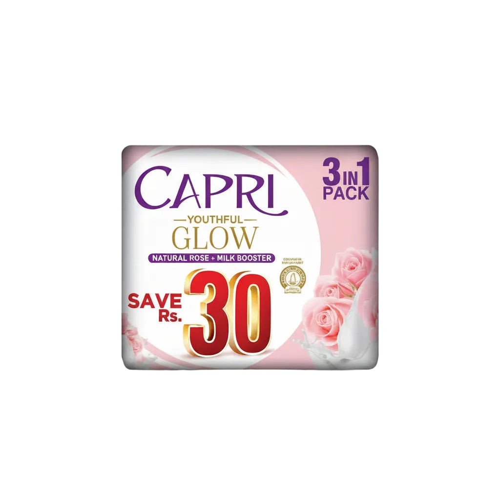 CAPRI YOUTHFUL GLOW SOAP 3IN1