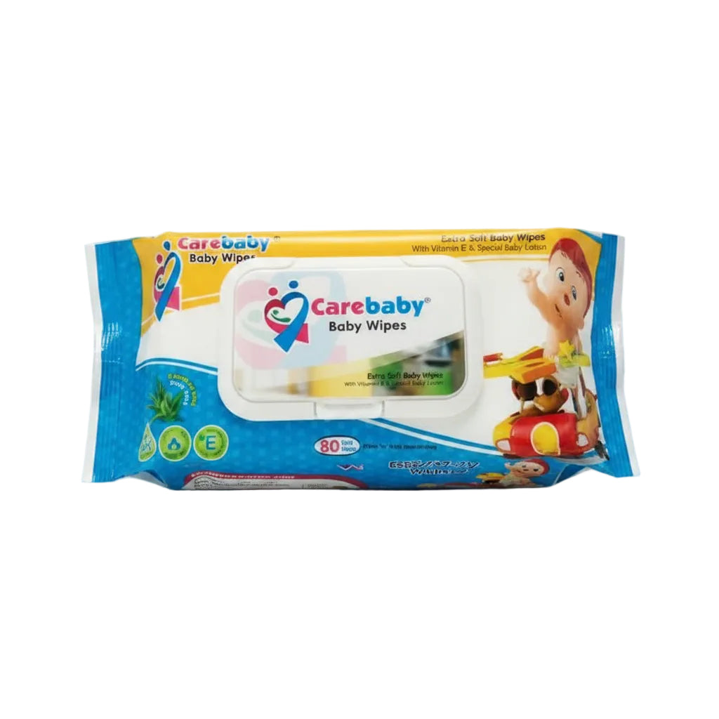 CAREBABY WIPES 80P