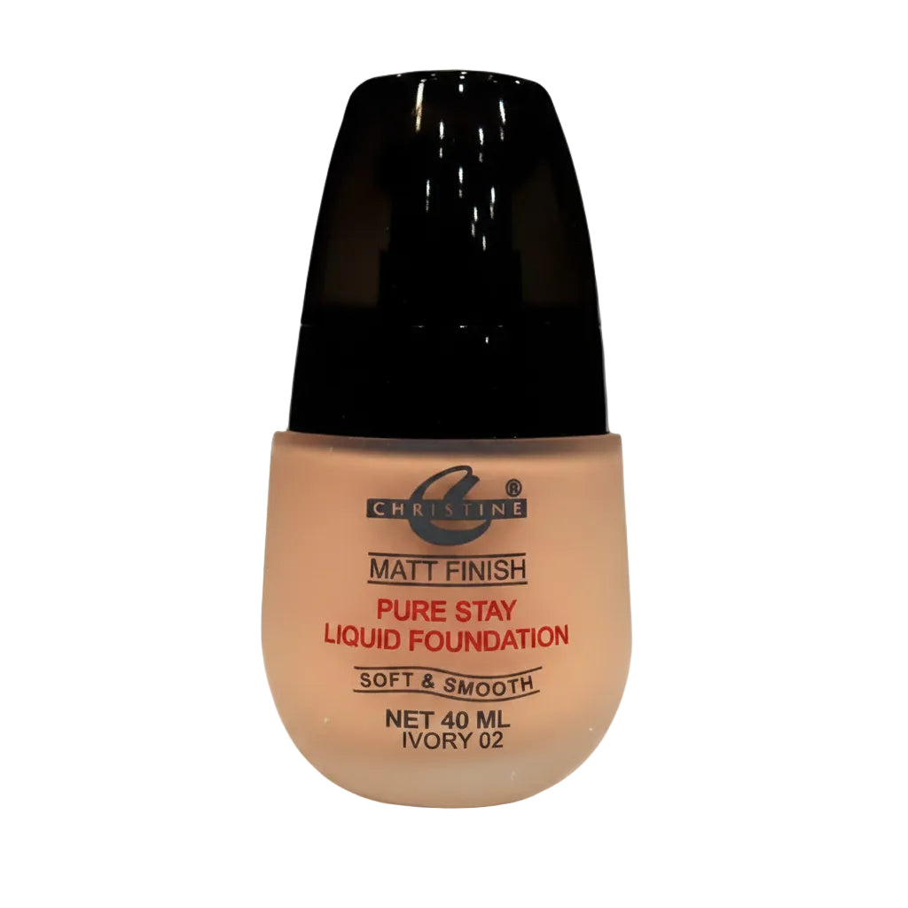CHRISTINE LIQUID FOUNDATION IVORY 02
