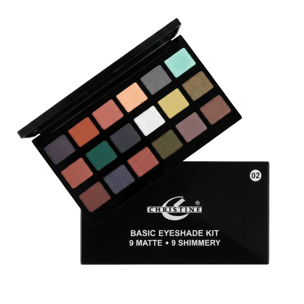 CHRISTINE MATT SHIMMERY EYESHAD KIT9+9CR 02