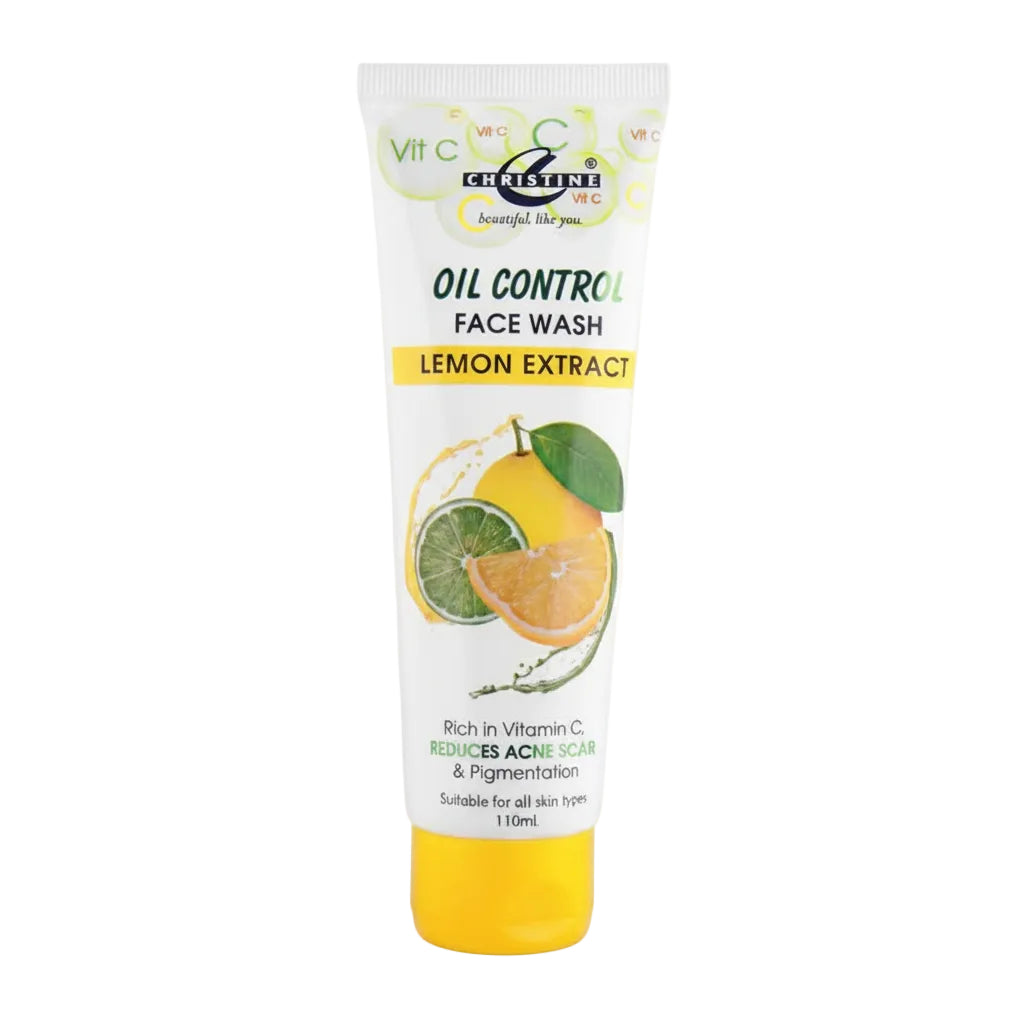 CHRISTINE WHITE GLOW LEMON FACE WASH 110ML
