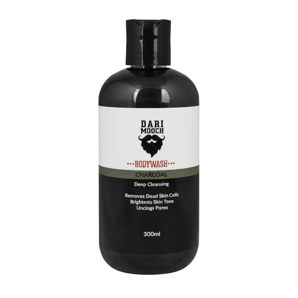 DARI MOOCH CHARCOAL BODY WASH & SHOWER GEL 300ML