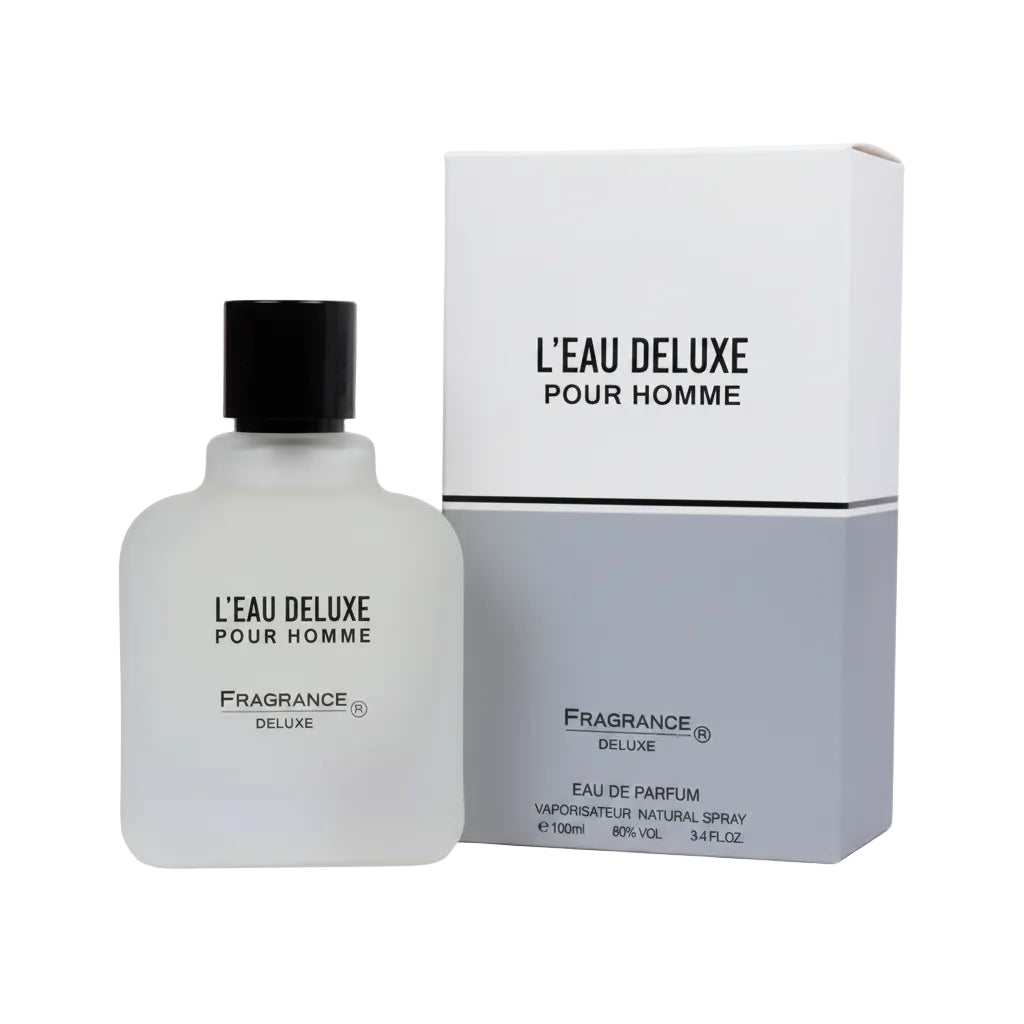 DELUXE  L"EAU DELUXE POUR HOMME PERFUME 100ML