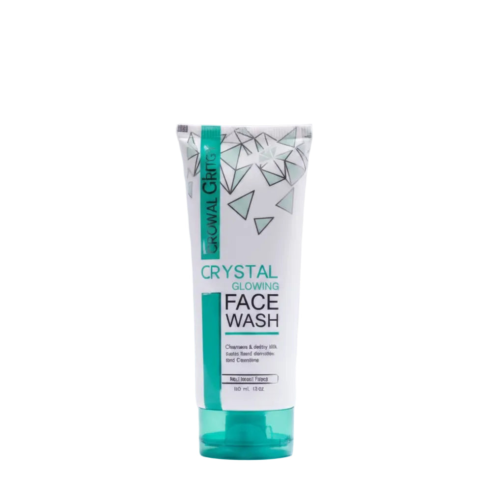 DERMA CLEAR CRYSTAL GLOWING FACE WASH 100ML