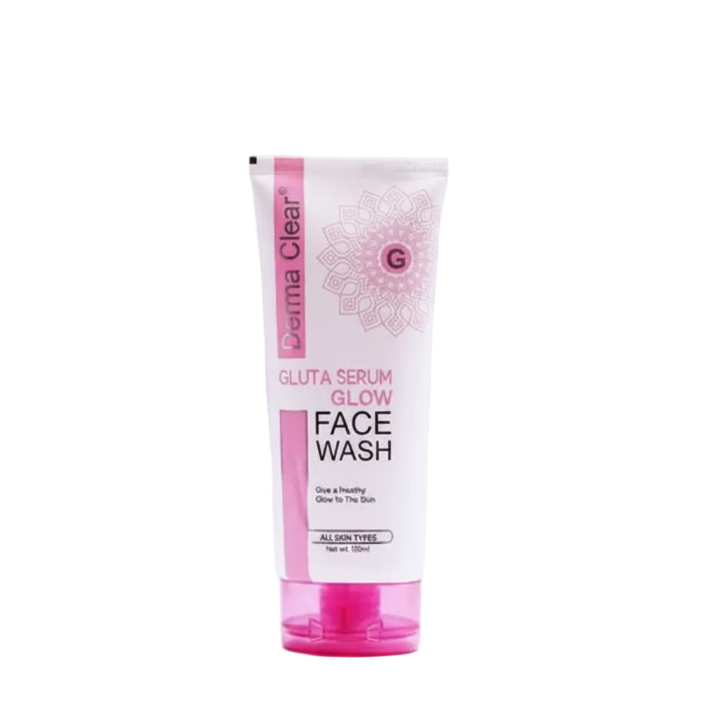 DERMA CLEAR GLUTA SERUM FACE WASH 100ML