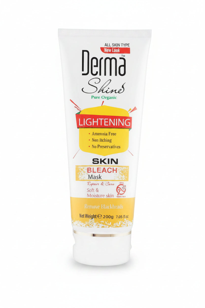DERMA SHINE BLEACH MASK 200GM