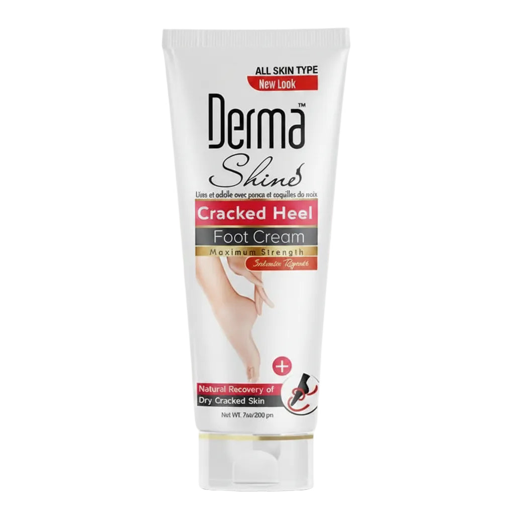 DERMA SHINE CRACKED HEEL CREAM 200G