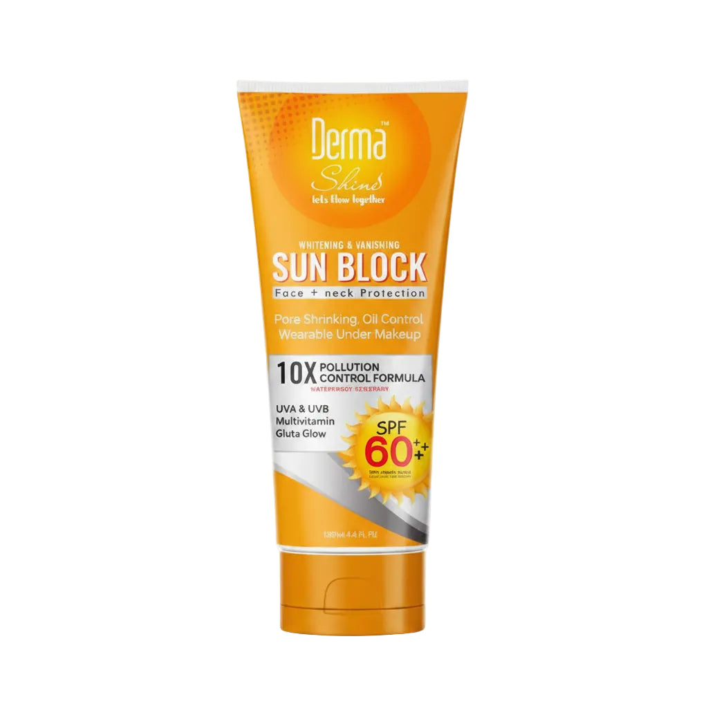 DERMA SHINE SPF 60 SUNBLOCK
