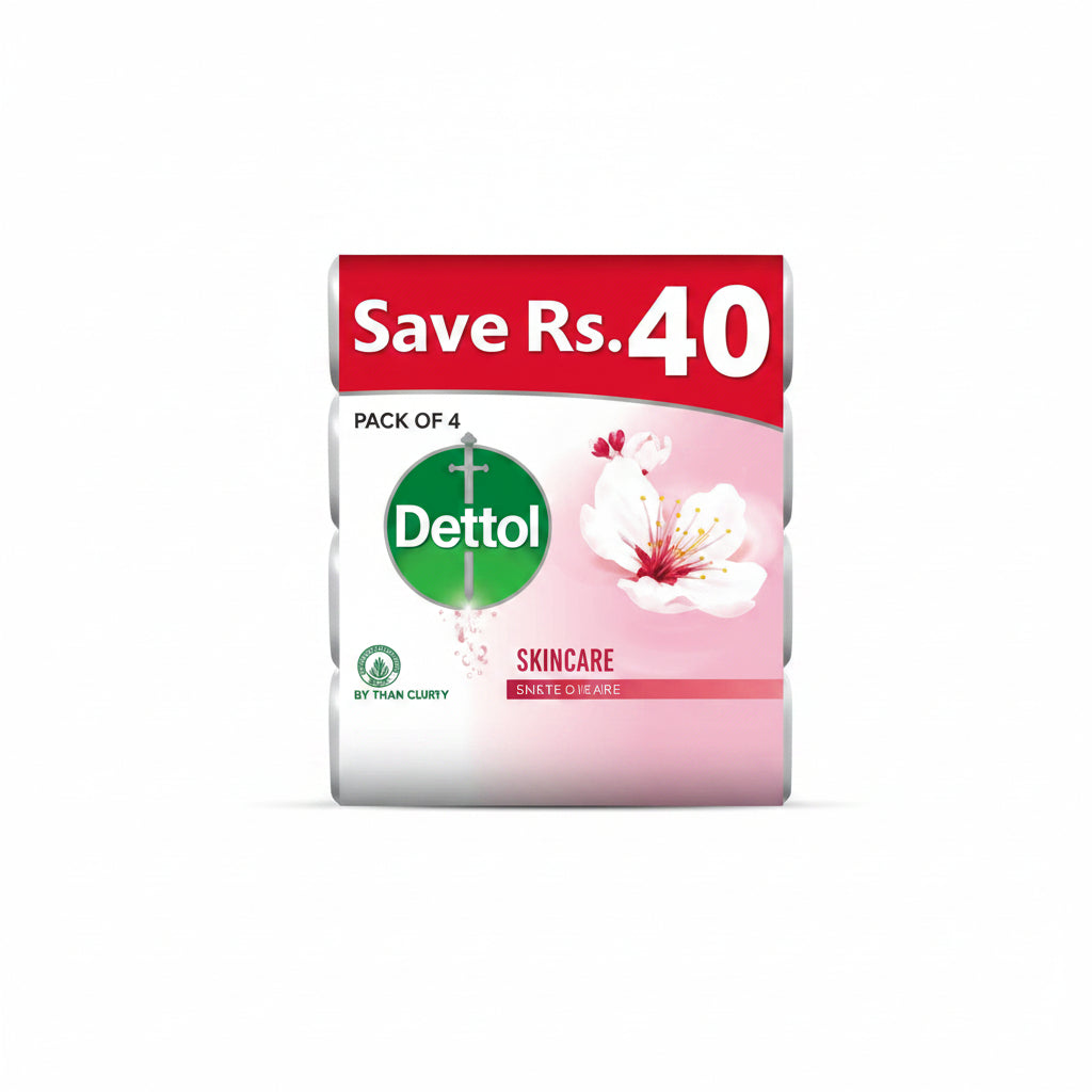DETTOL SKINCARE SOAP 4IN1