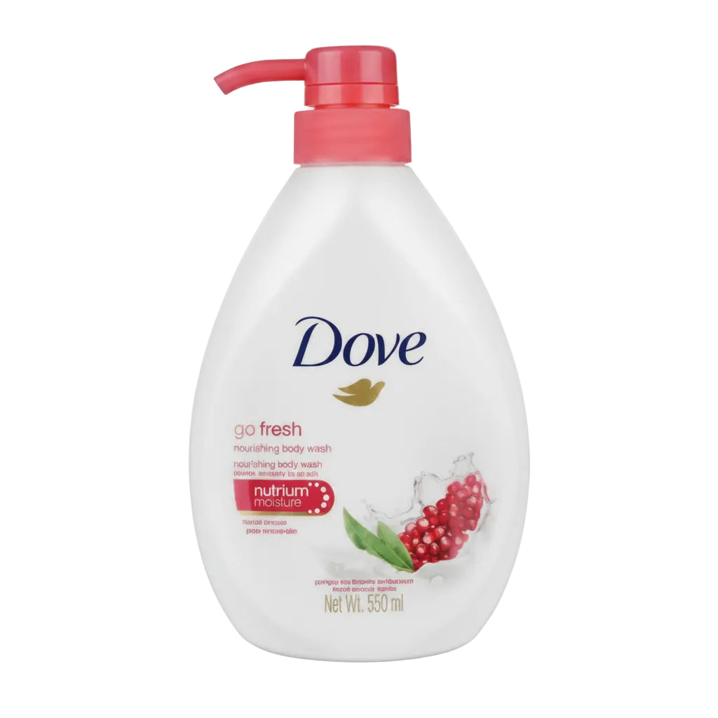 DOVE GO FRESH POMEGRANTE BODY WASH & SHOWER GEL 550ML