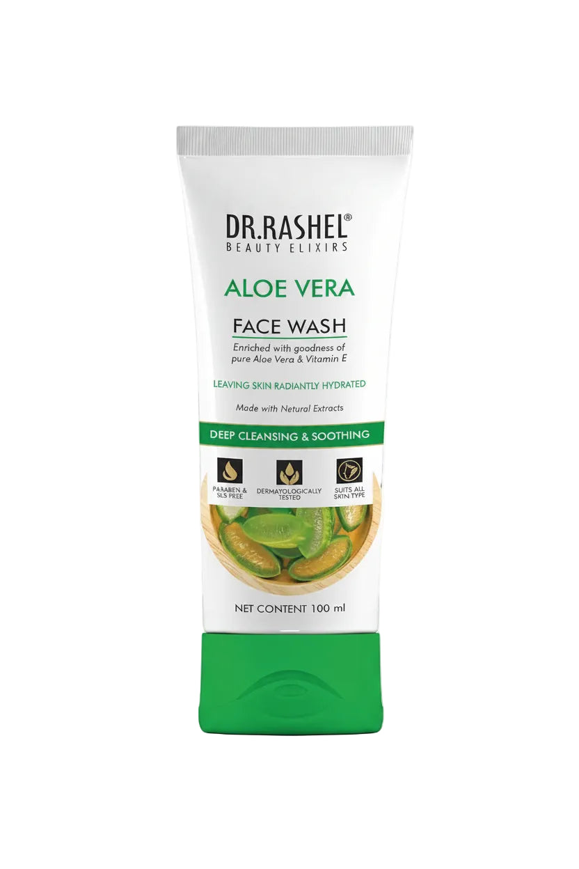 DR RASHEL ALOEVERA FACE WASH 100ML