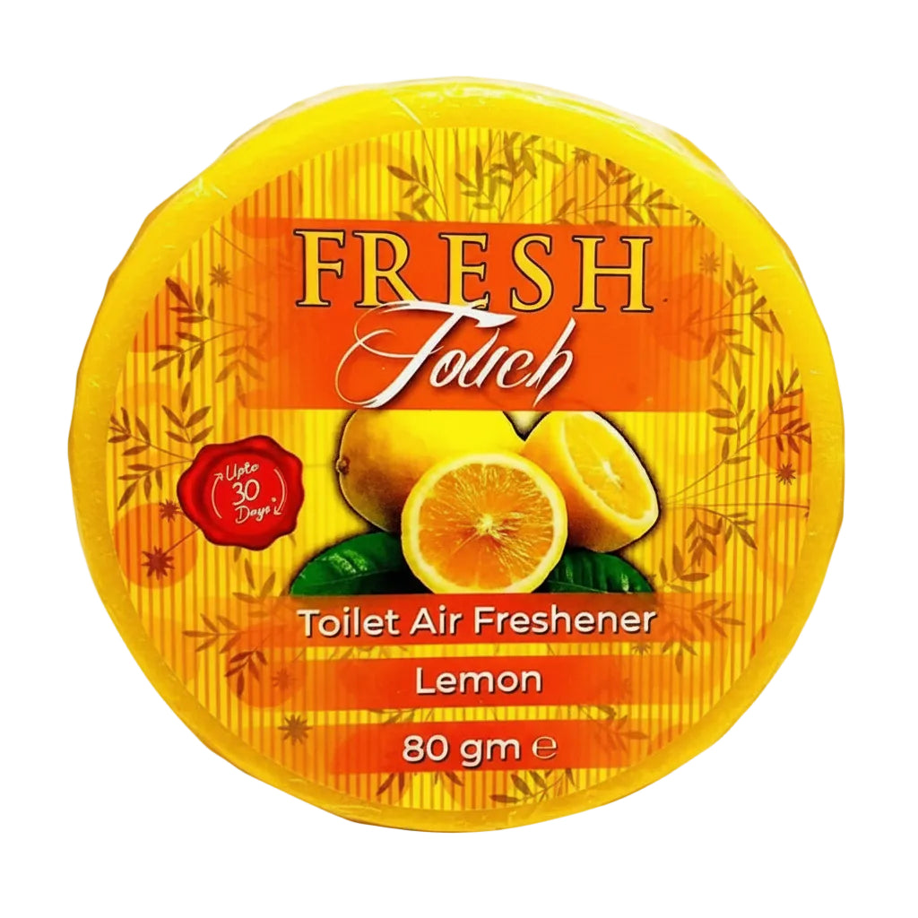 FRESH TUCH LEMON TOILET AIR FRESHENER 80G