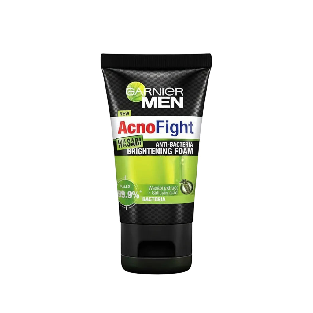 GARNIER MEN ACNO FIGHT WASABI FACE WASH 100ML