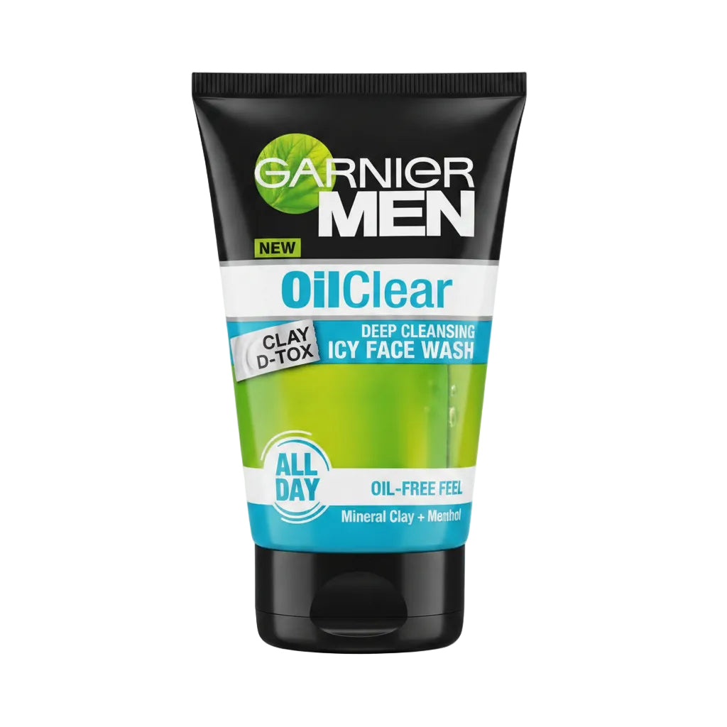 GARNIER MEN OIL CLEAR FACE WASH 100ML