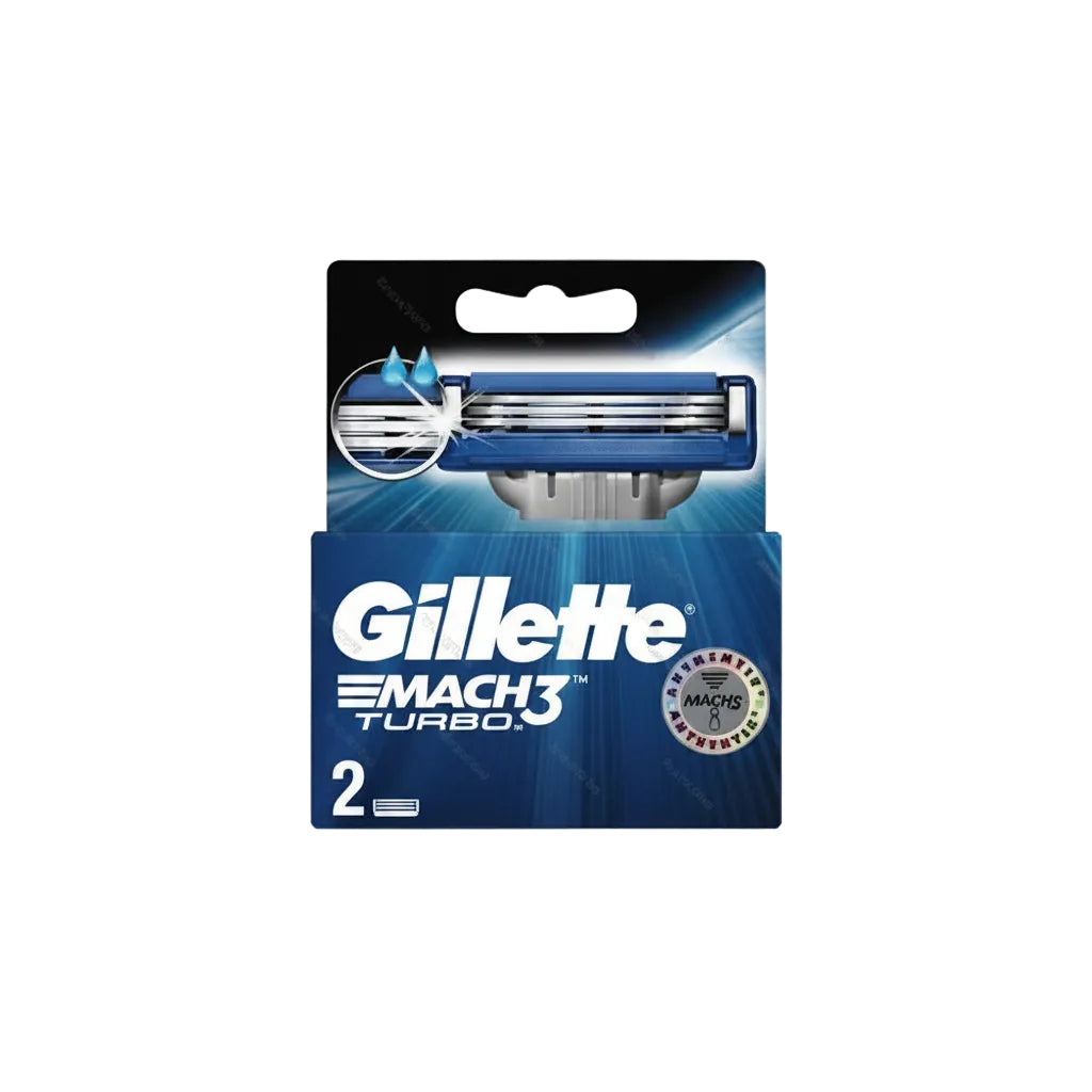 GILLETTE MACH 3 TURBO 2P BLADES