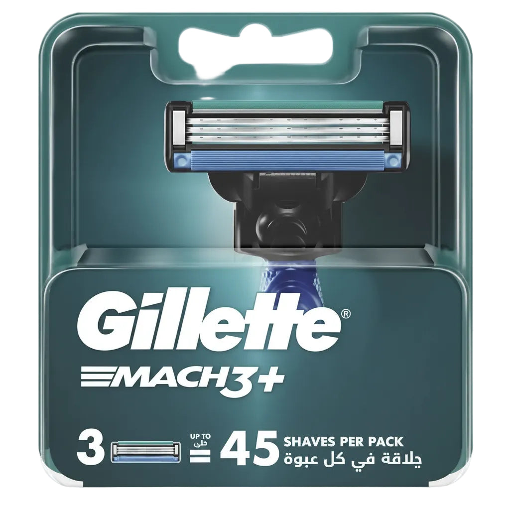 GILLETTE MACH 3+ TURBO 3P BLADES