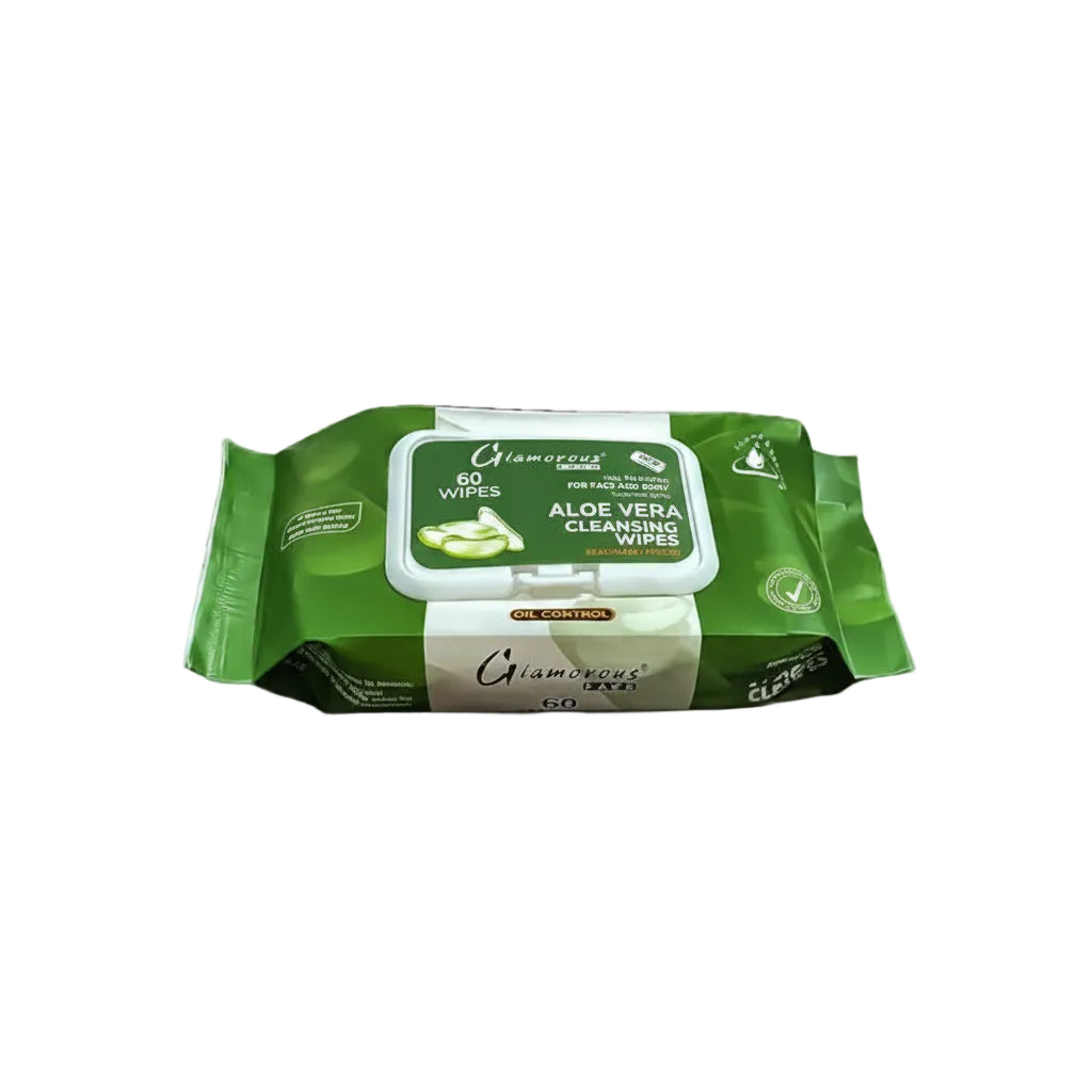GLAMOROUS MAKE UP REMOVER WIPES 60PCS