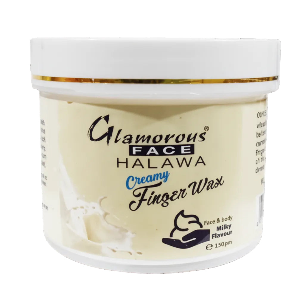 GLAMOROUS MILKY FINGER WAX 150GM