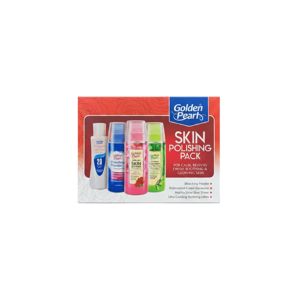 GOLDEN PEARL SKIN POLISH KIT 4IN1