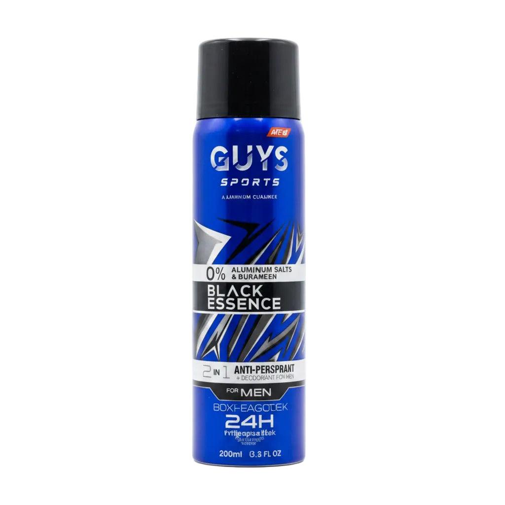 GUYS BLACK ESSENCE MEN BODY SPRAY 200ML