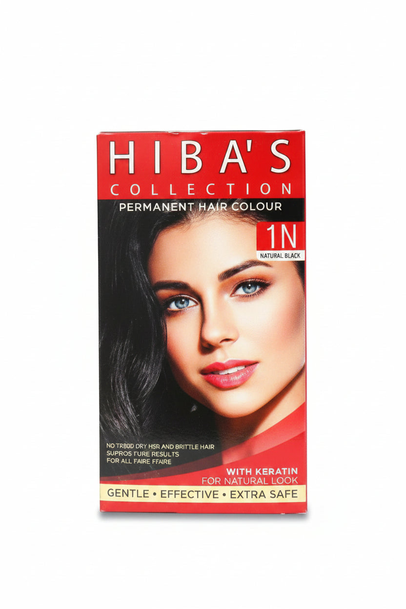 HIBA HAIR COLOR NATURAL BALCK