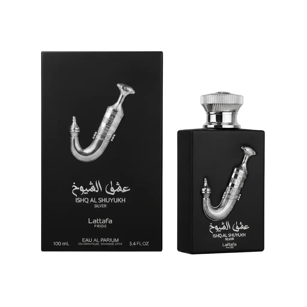LATTAFA ISHQ AL SHUYUKH SILVER MEN PERFUME 100ML