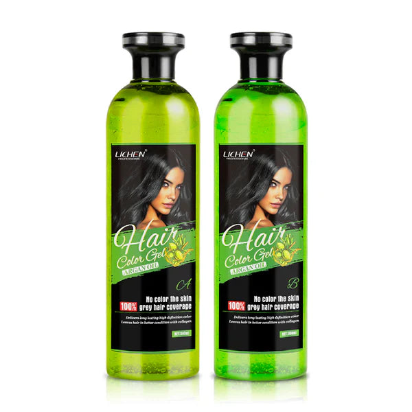 LICHEN DARK BROWN HAI COLOR GEL 200ML