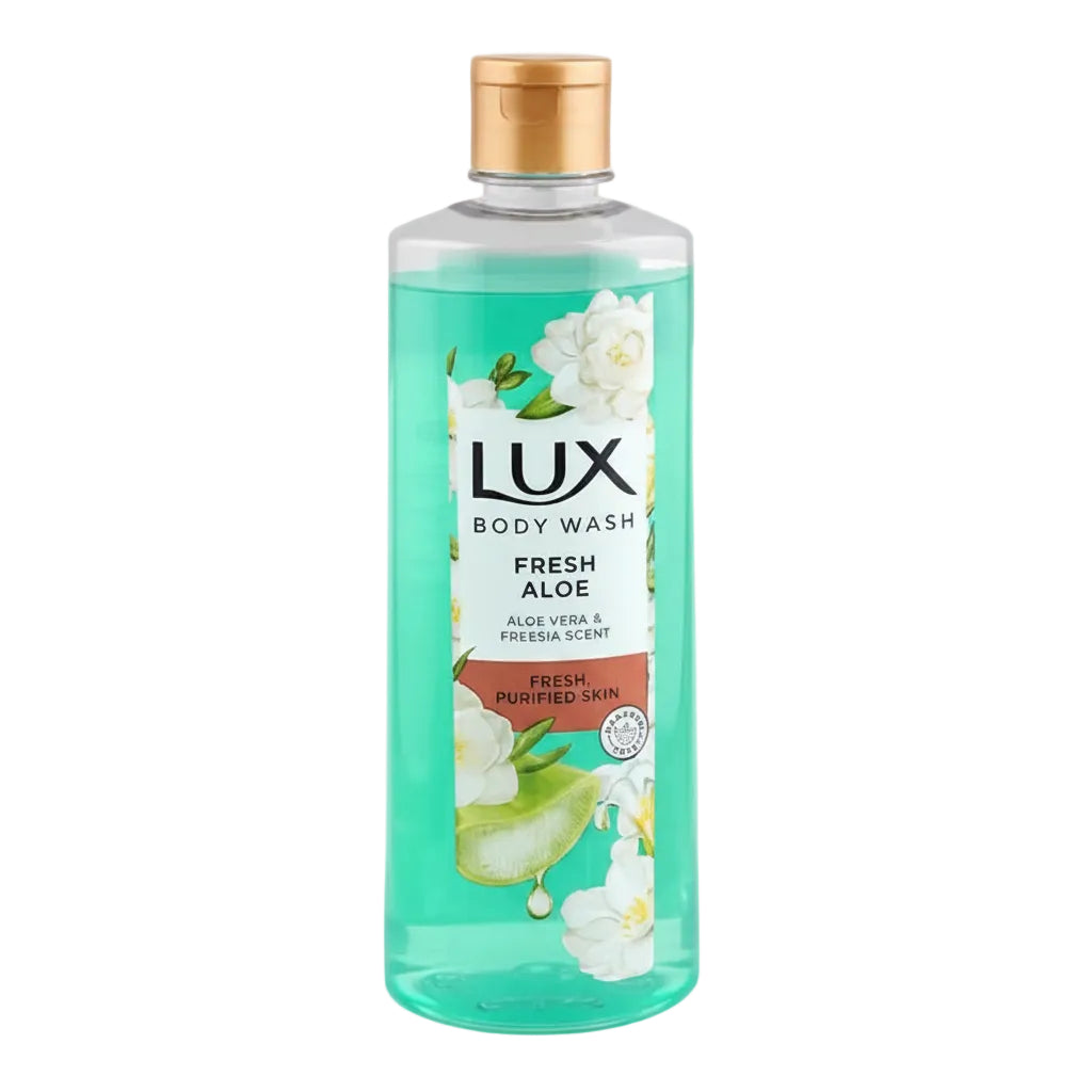 LUX FRESH ALOE BODY WASH & SHOWER GEL 520ML
