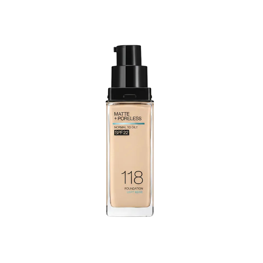 MAYBELLINE FIT ME MATTE FOUNDATION 118