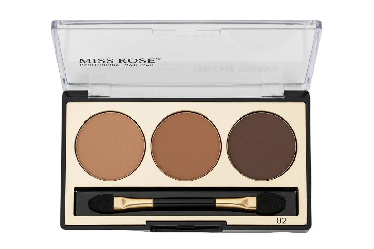 MISS ROSE EYE BROW POWDER&CREAM 02