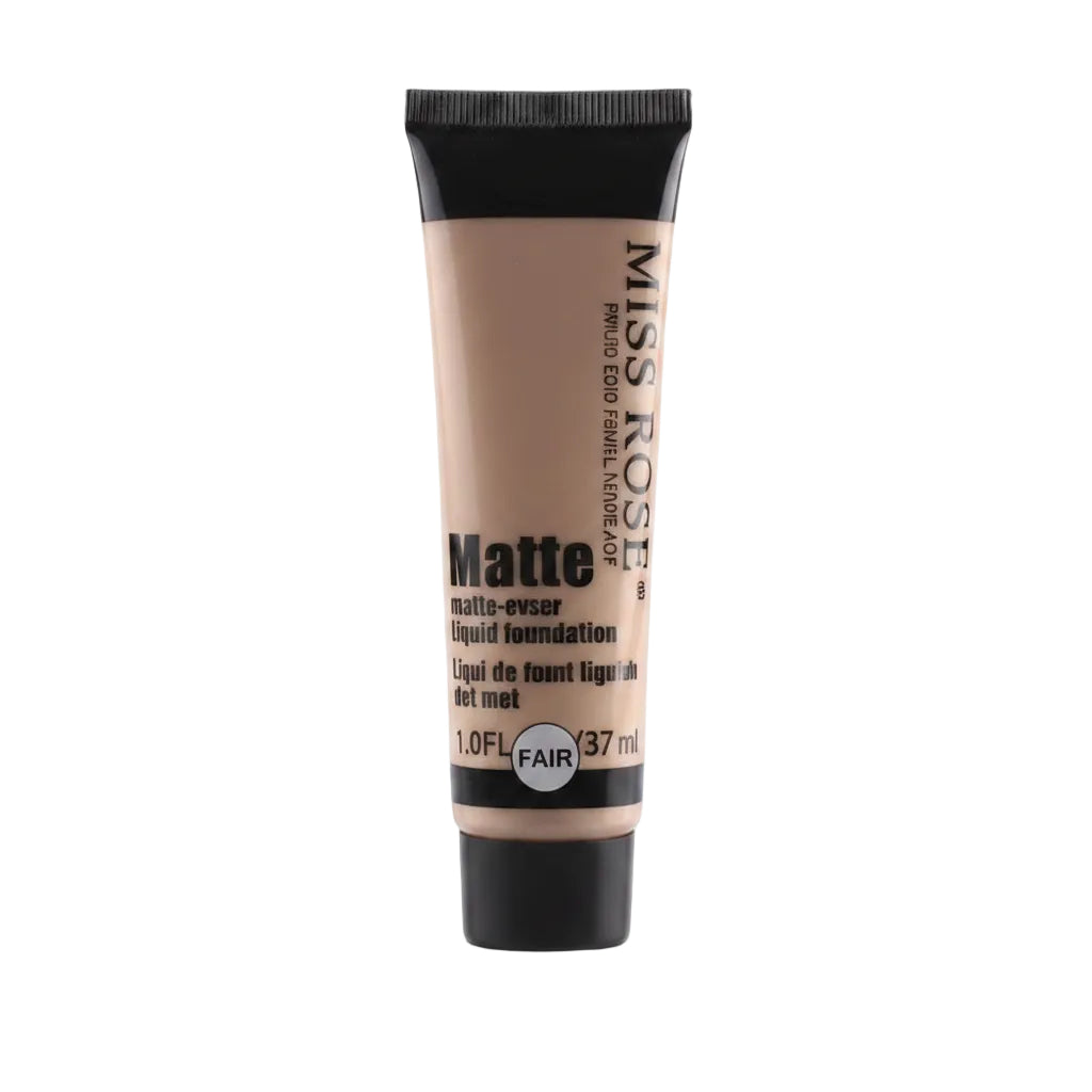 MISS ROSE LIQUID FOUNDATION MATTE FAIR 37ML