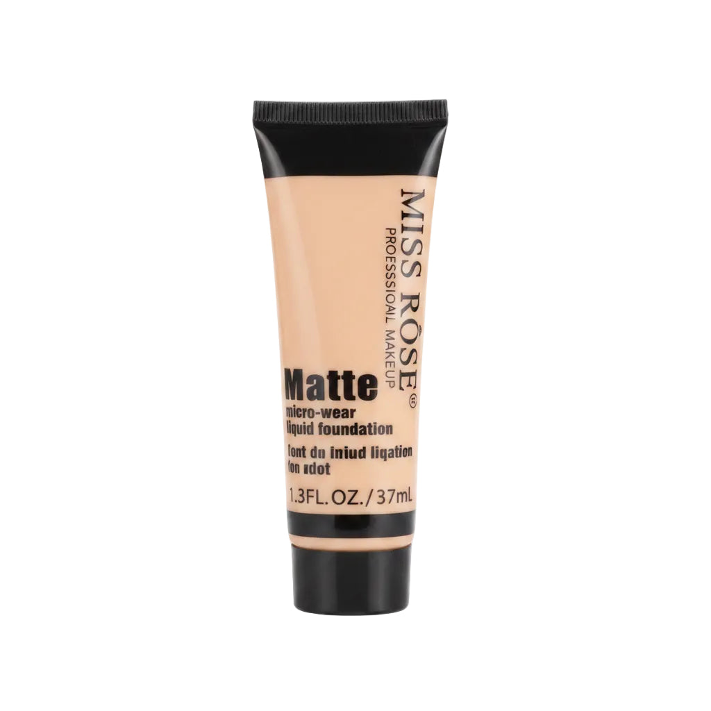 MISS ROSE LIQUID FOUNDATION MATTE NATURAL 37ML