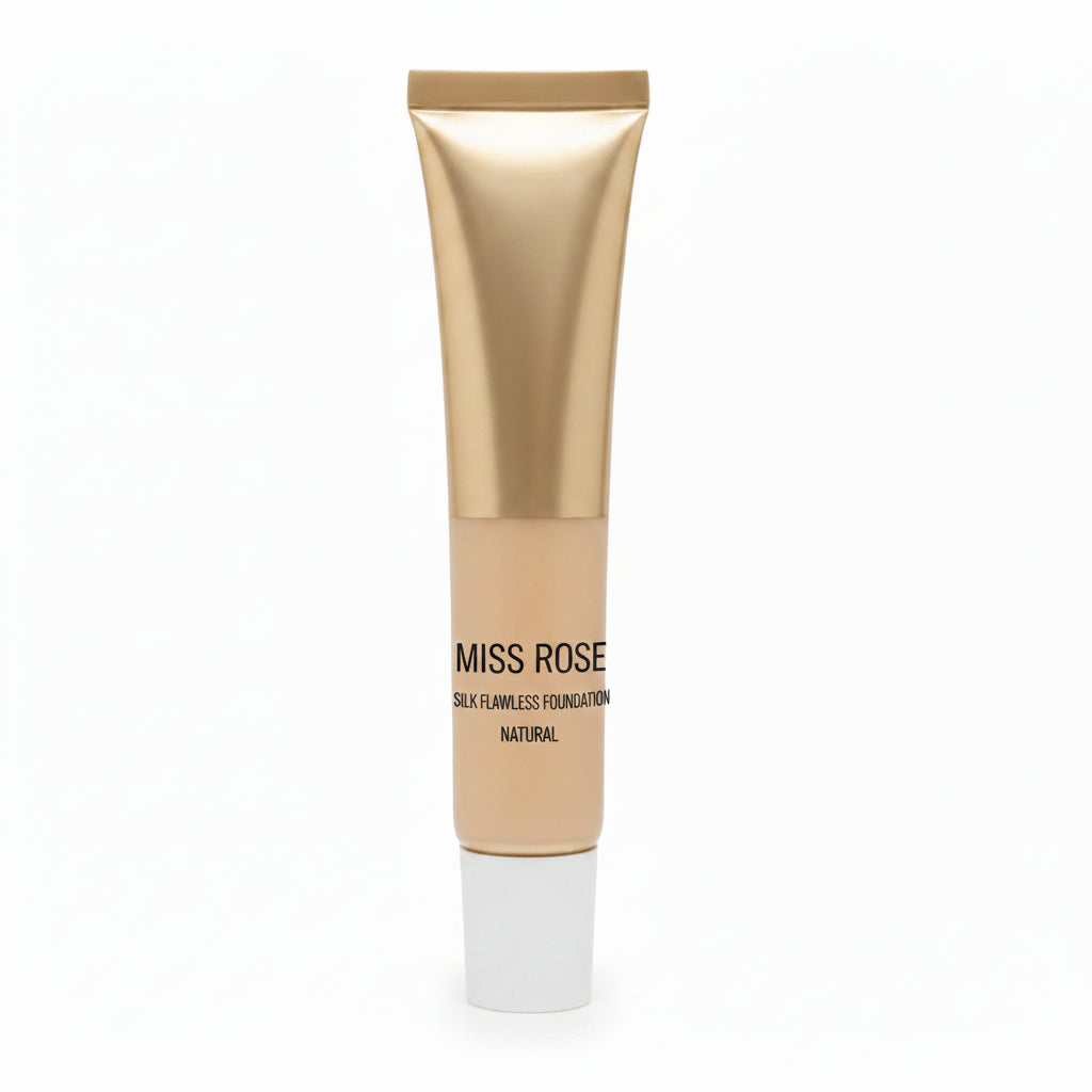 MISS ROSE SILK FLAWLESS FOUNDATION NATURAL