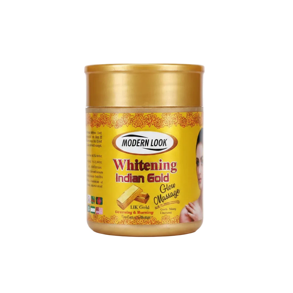 MODERN LOOK WHITENING INDIAN GOLD JAR