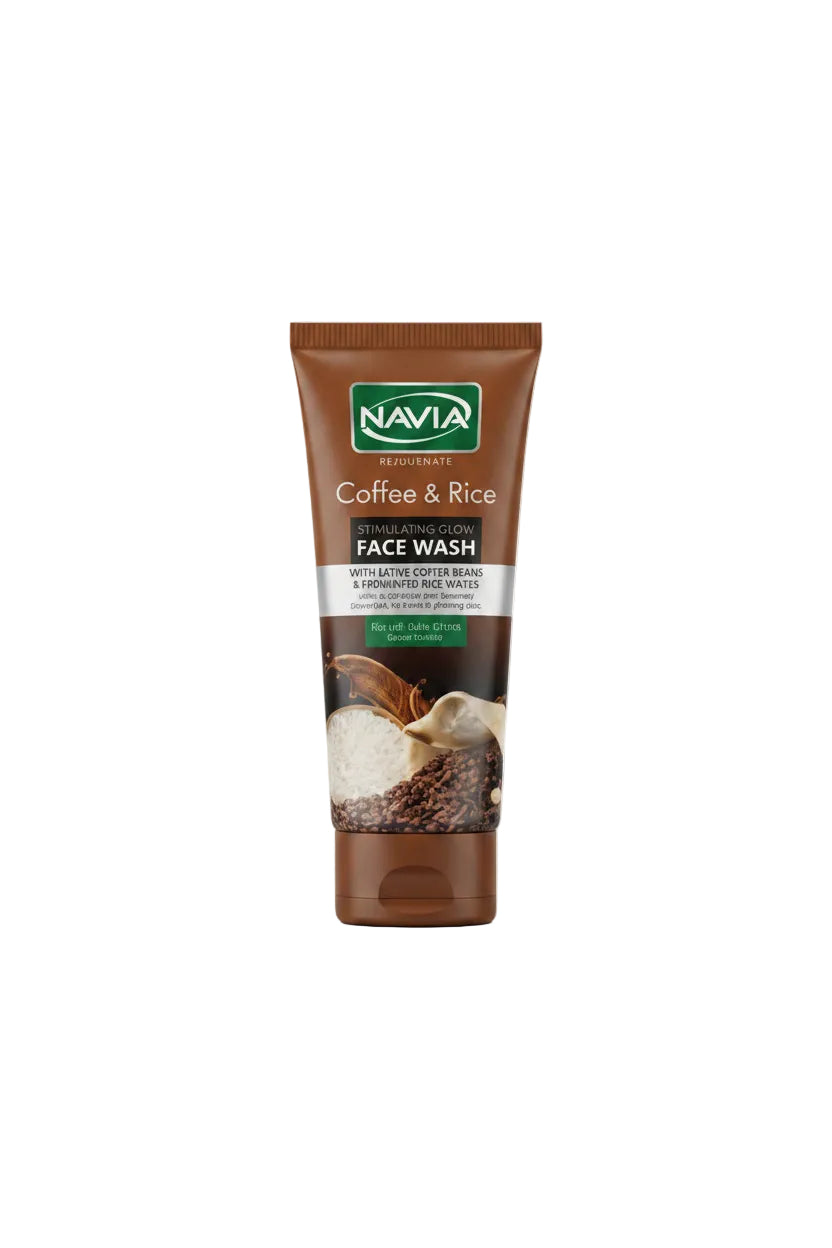 NAVIA RICE COFFEE FACE WASH 100ML