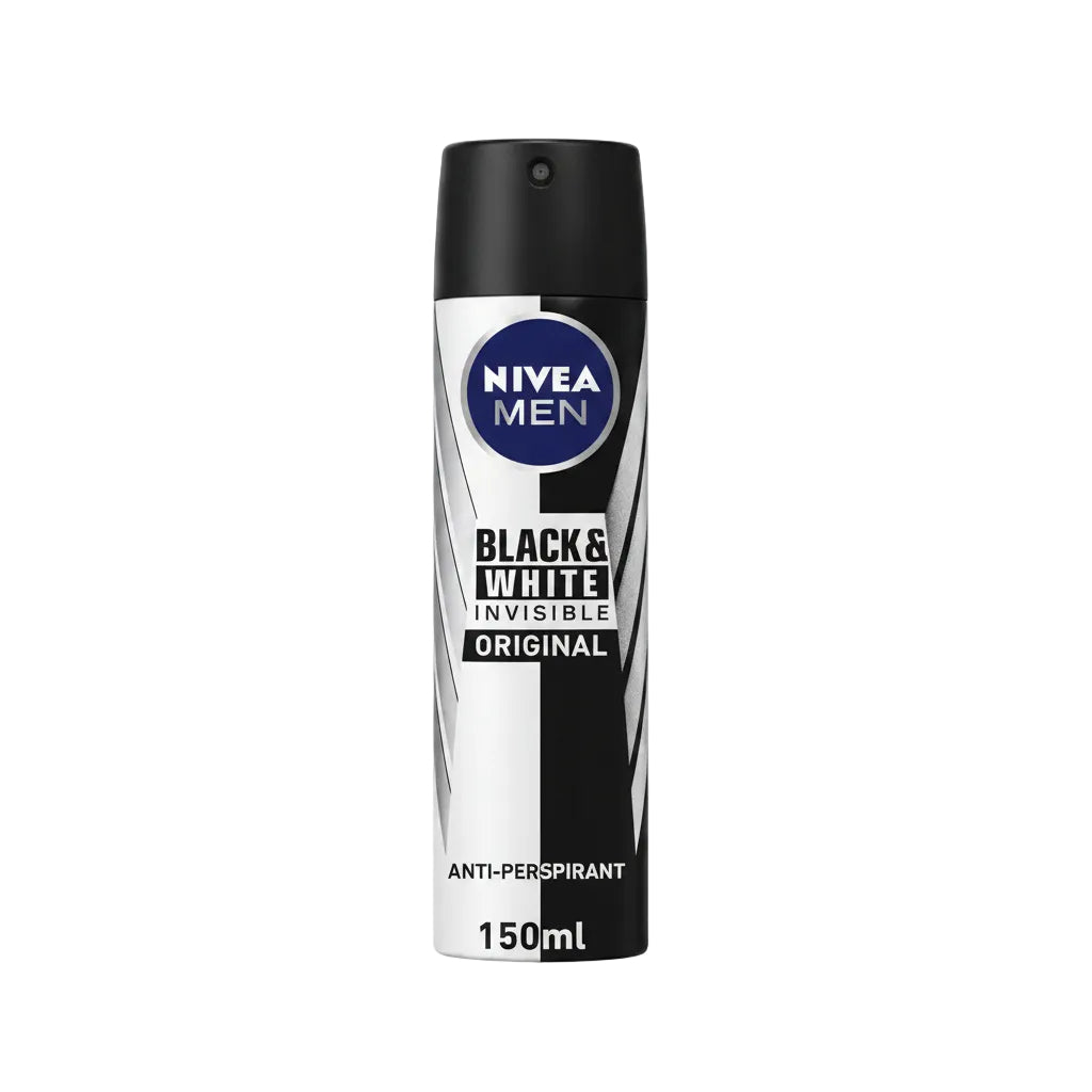 NIVEA BLACK WHITE ANTI TRANSPIANT MEN BODY SPRAY 150ML