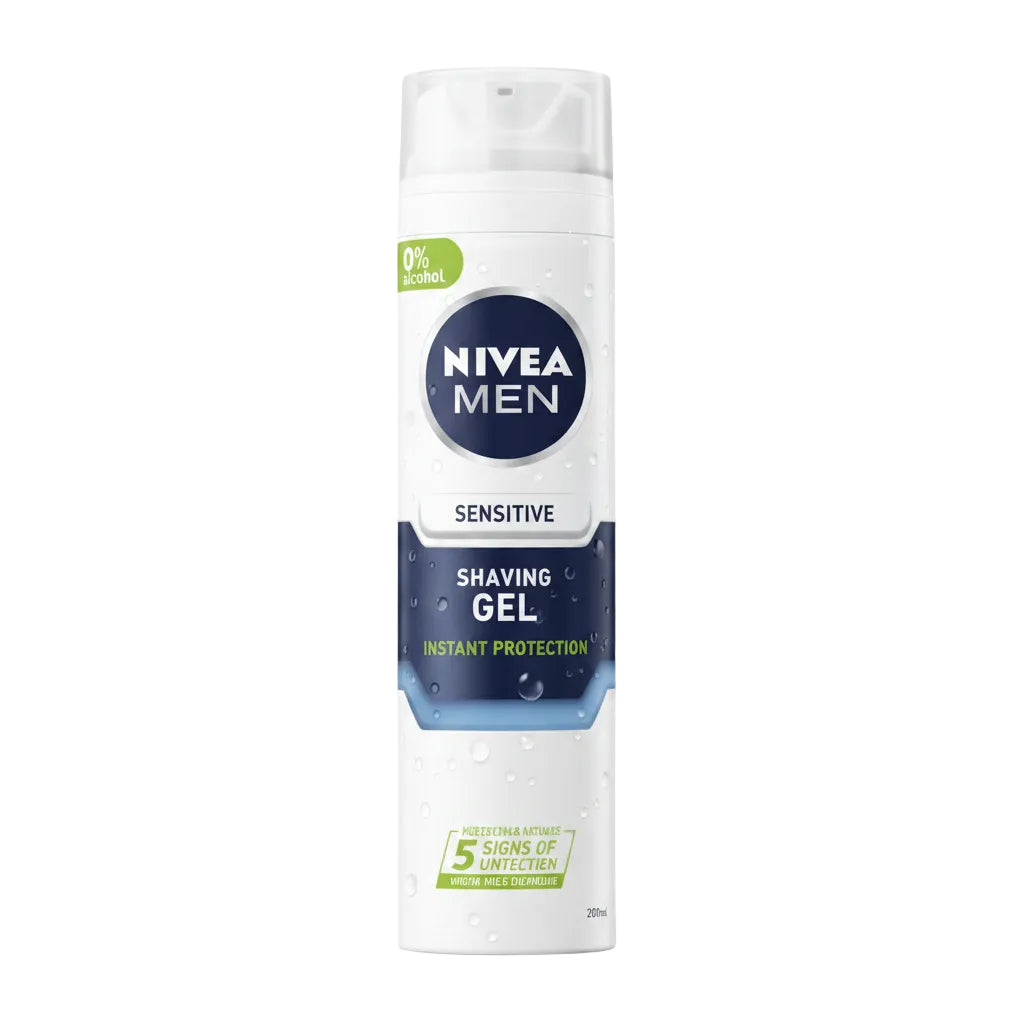 NIVEA MEN SENSITIVE SHAVING GEL 200ML
