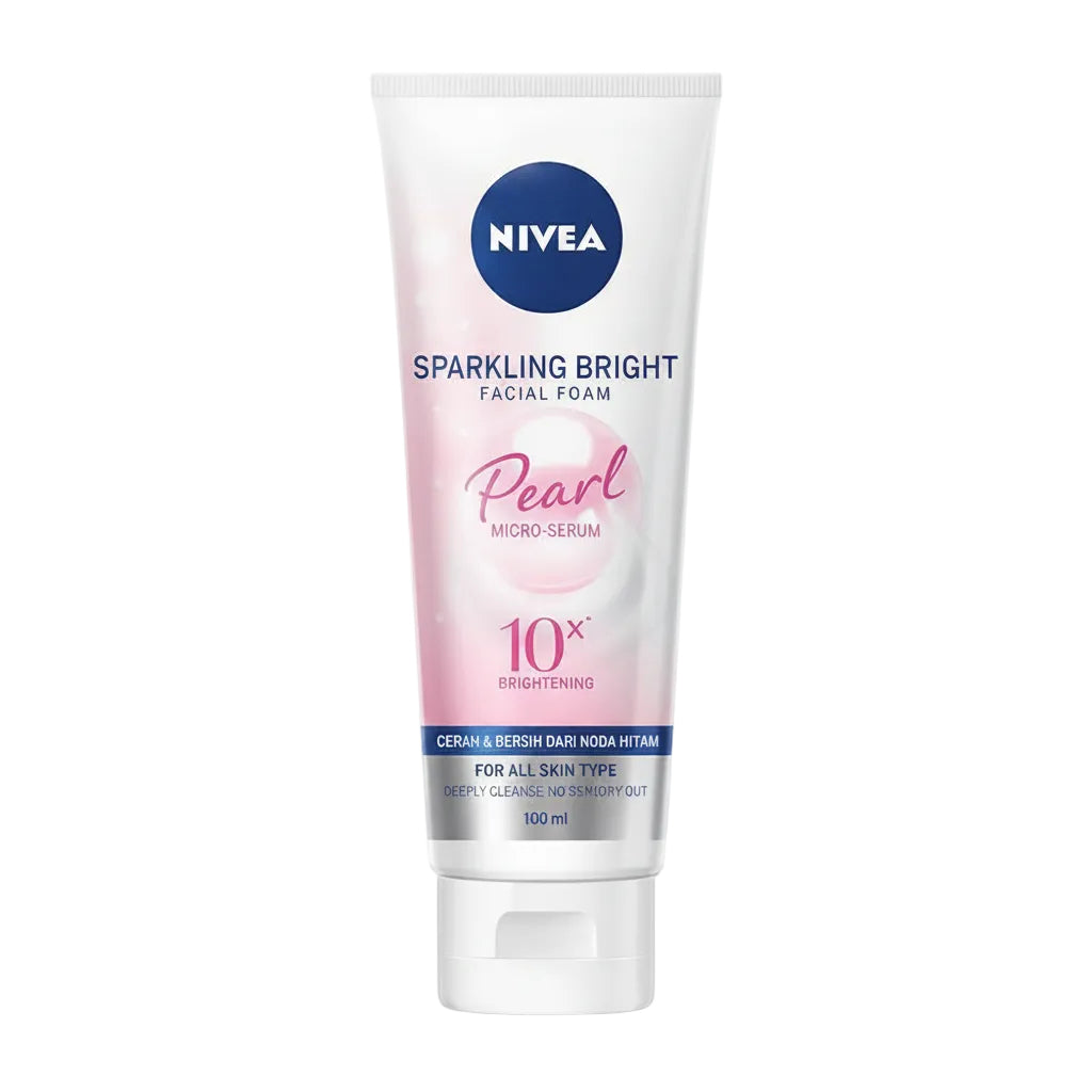 NIVEA SPARKLE WHITE FACE WASH 100ML