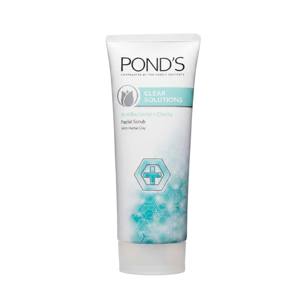 PONDS CLEAR FACIAL SCRUB FACE WASH 100ML